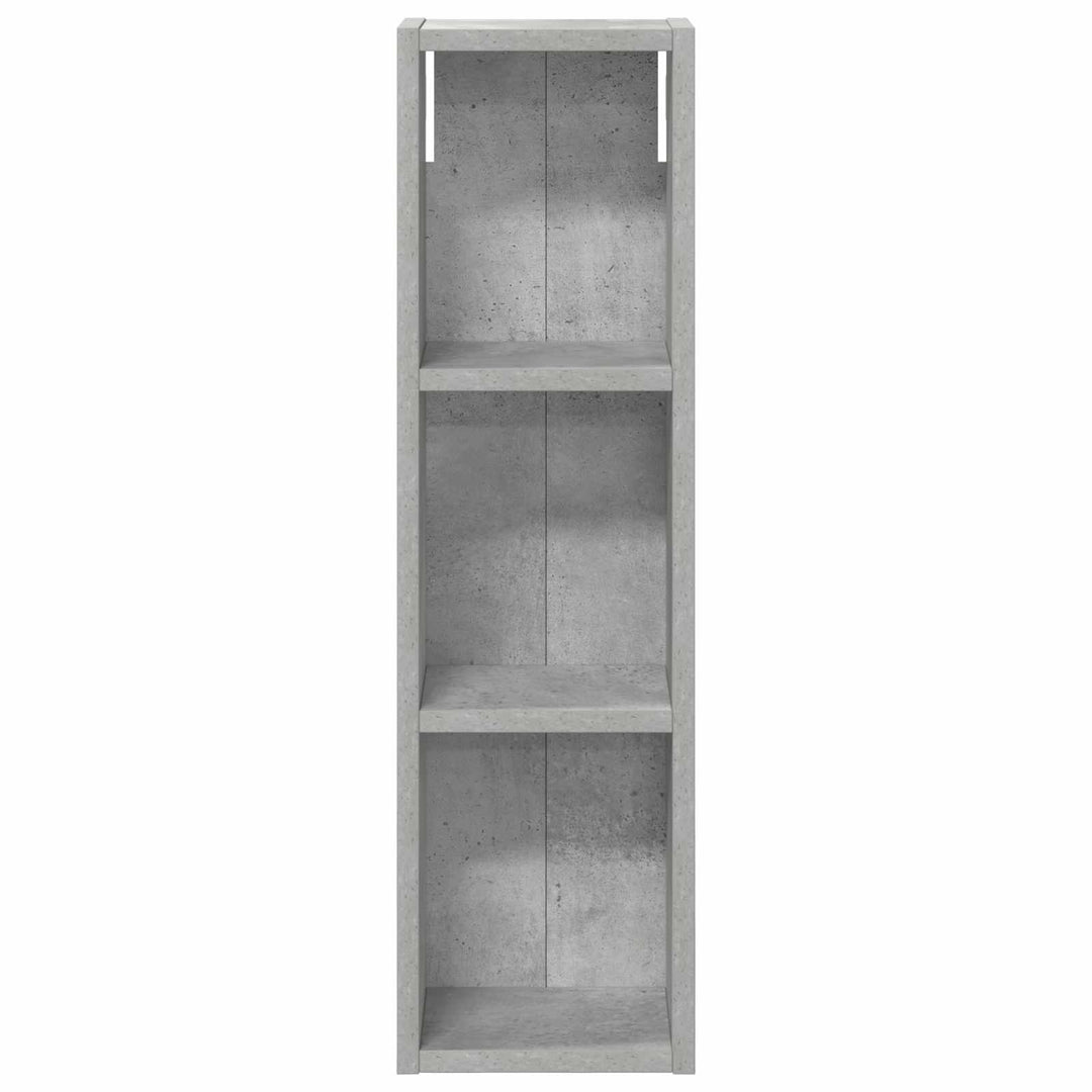 Badeværelsesvægskab BetonGrå 20 x 14 x 70 cm Konstrueret træ