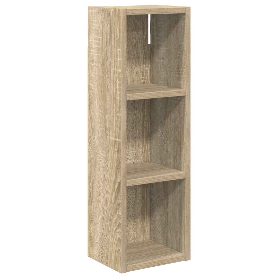 Badeværelsesvægskab Sonoma eg 20 x 16 x 62,5 cm Konstrueret træ