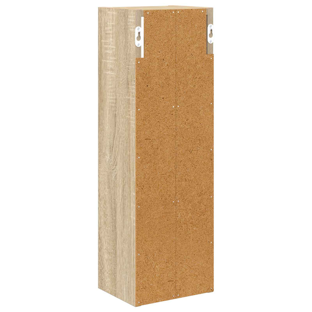 Badeværelsesvægskab Sonoma eg 20 x 16 x 62,5 cm Konstrueret træ