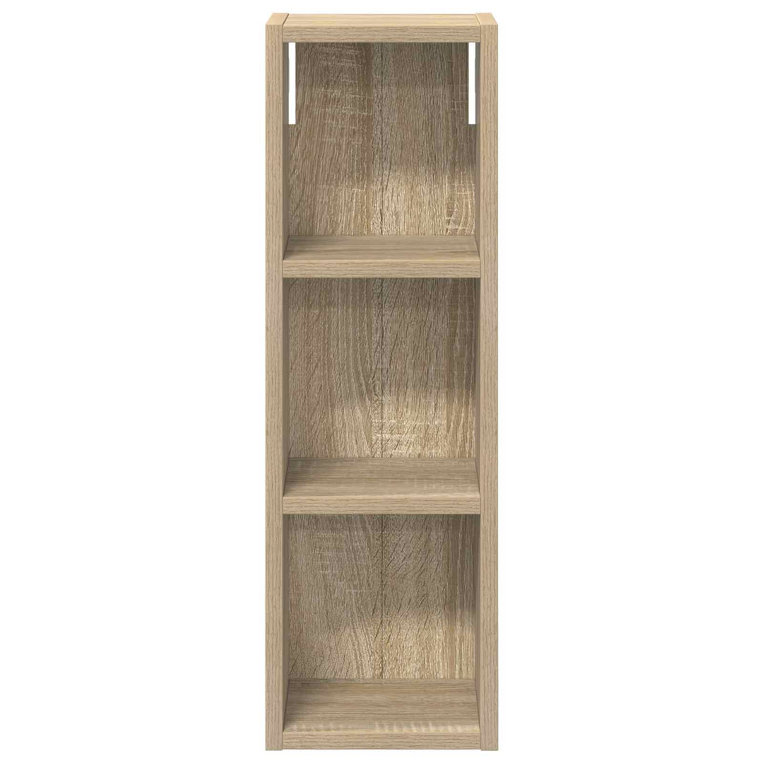 Badeværelsesvægskab Sonoma eg 20 x 16 x 62,5 cm Konstrueret træ