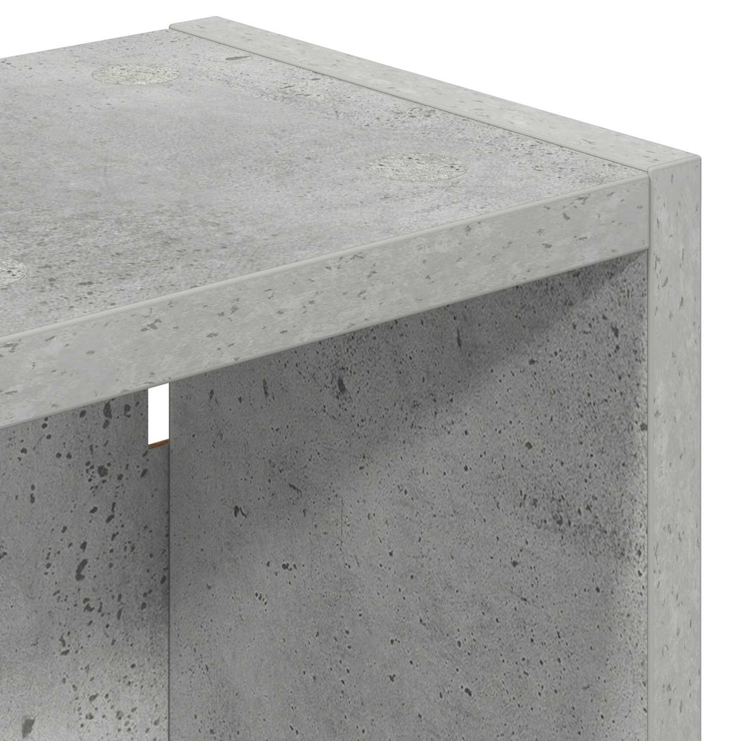 Badeværelsesvægskab BetonGrå 20 x 16 x 62,5 cm Konstrueret træ