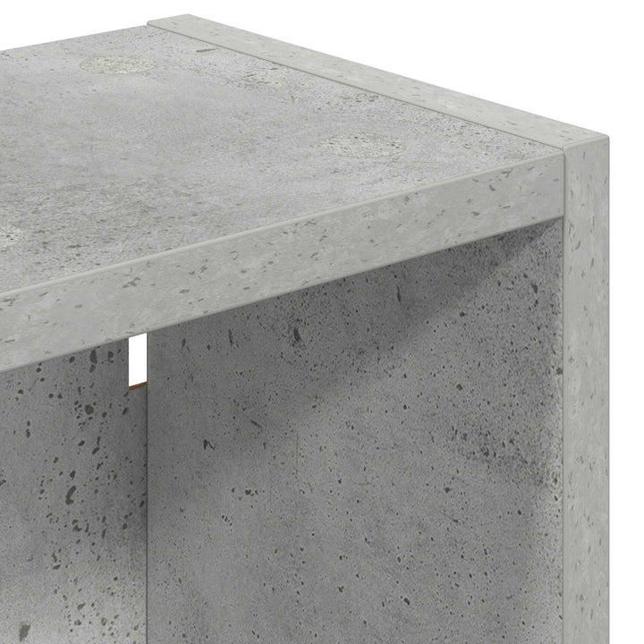 Badeværelsesvægskab BetonGrå 20 x 16 x 62,5 cm Konstrueret træ