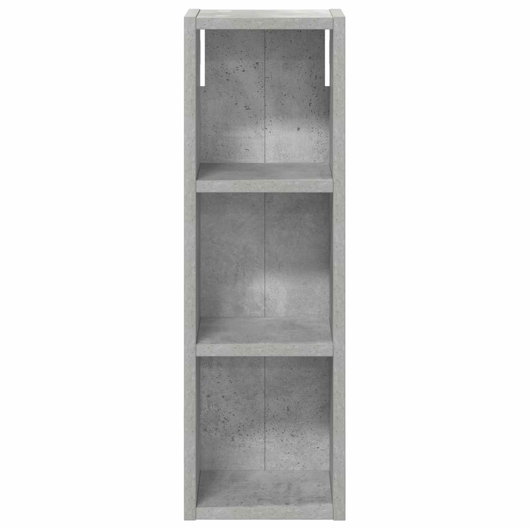 Badeværelsesvægskab BetonGrå 20 x 16 x 62,5 cm Konstrueret træ