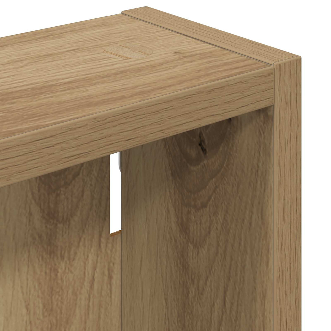 Badeværelsesvægskab Artisan eg 30 x 10 x 50 cm Konstrueret træ