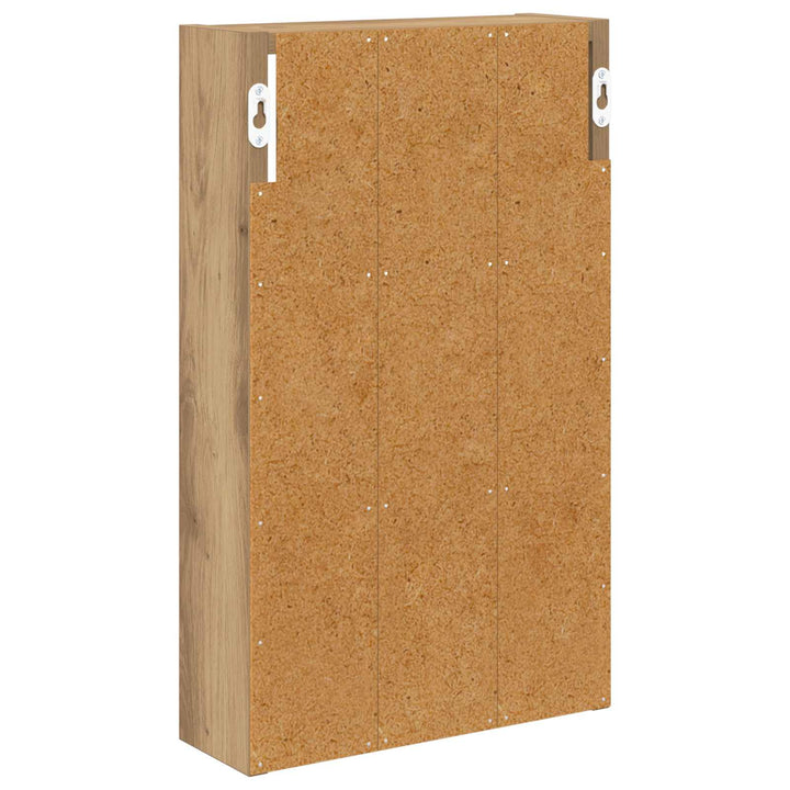 Badeværelsesvægskab Artisan eg 30 x 10 x 50 cm Konstrueret træ