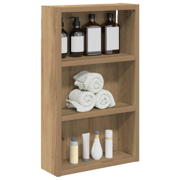 Badeværelsesvægskab Artisan eg 30 x 10 x 50 cm Konstrueret træ