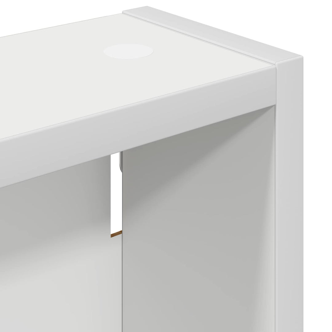 Badeværelsesvægskab Hvid 30 x 10 x 60,5 cm Konstrueret træ