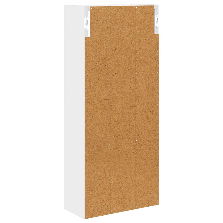 Badeværelsesvægskab Hvid 30 x 14 x 70 cm Konstrueret træ
