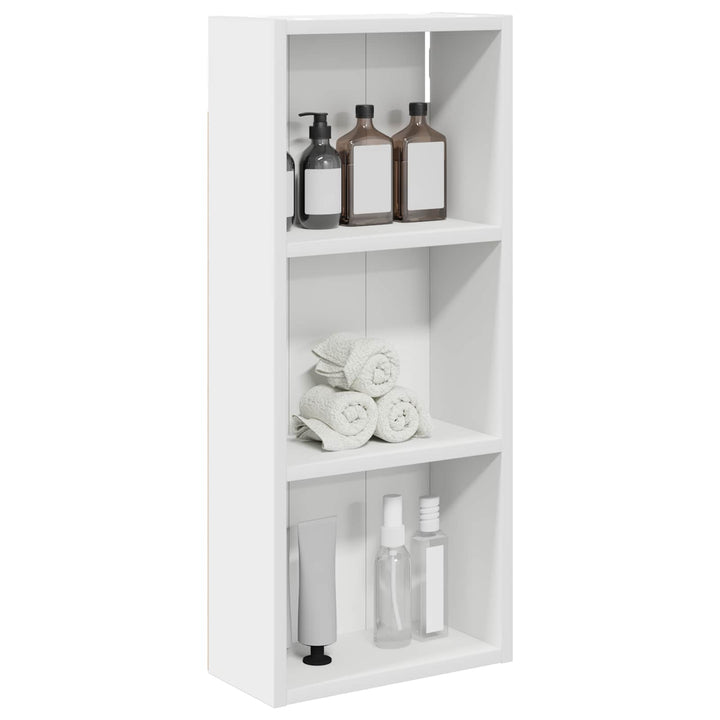 Badeværelsesvægskab Hvid 30 x 14 x 70 cm Konstrueret træ