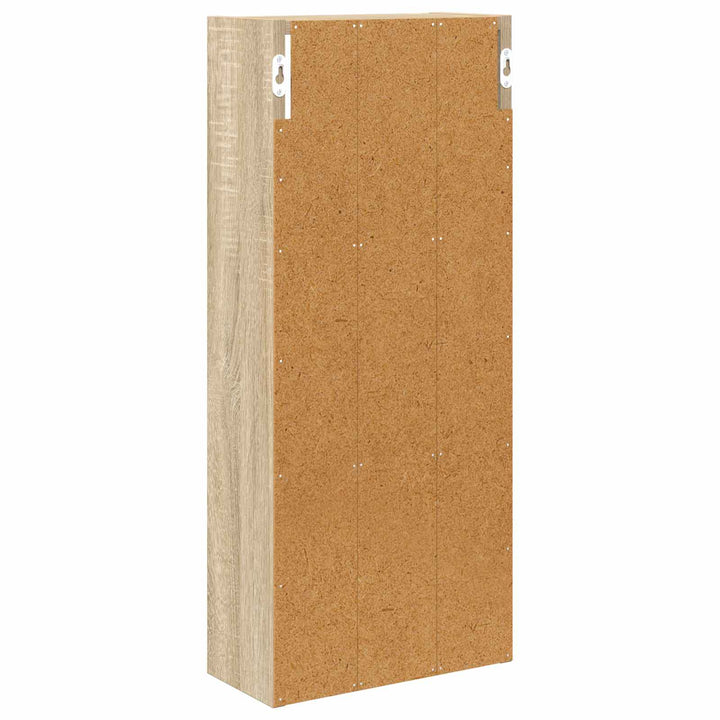 Badeværelsesvægskab Sonoma eg 30 x 14 x 70 cm Konstrueret træ