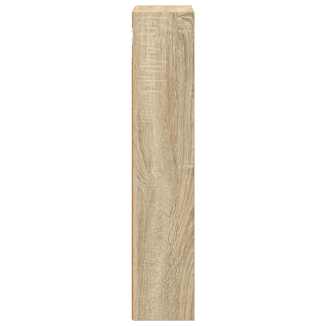 Badeværelsesvægskab Sonoma eg 30 x 14 x 70 cm Konstrueret træ