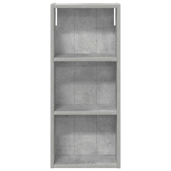 Badeværelsesvægskab BetonGrå 30 x 14 x 70 cm Konstrueret træ