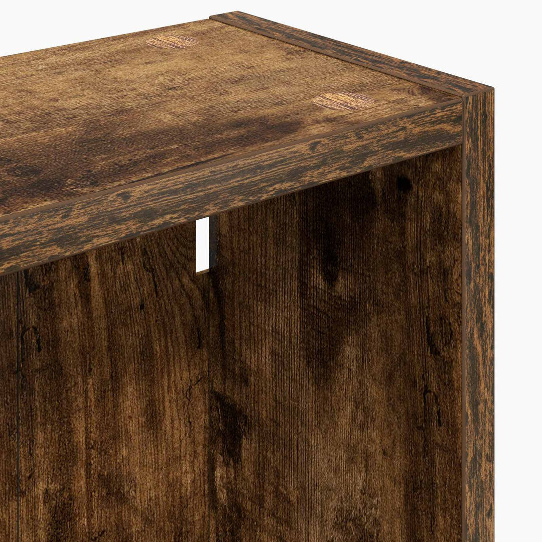 Badeværelsesvægskab Røget Eg 30 x 14 x 70 cm Konstrueret træ