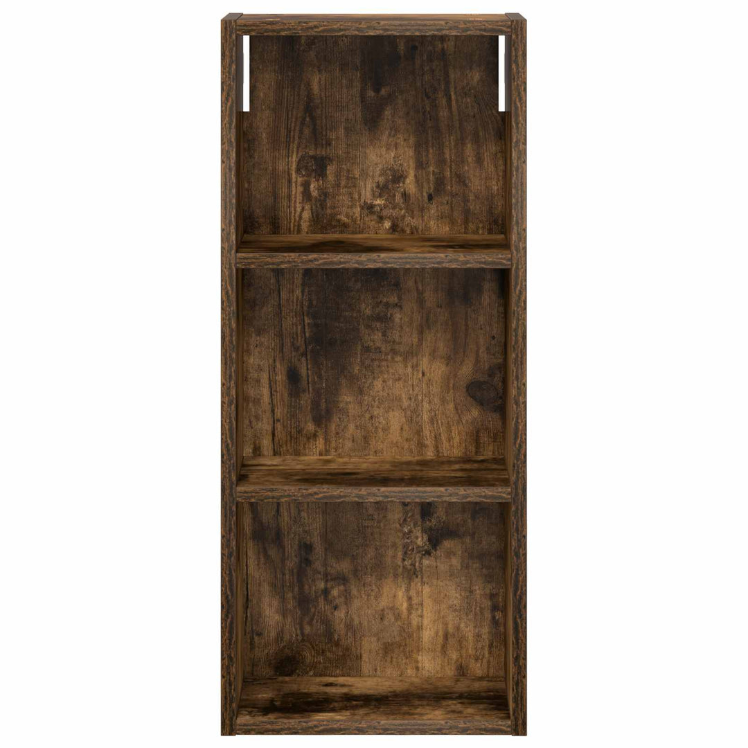 Badeværelsesvægskab Røget Eg 30 x 14 x 70 cm Konstrueret træ