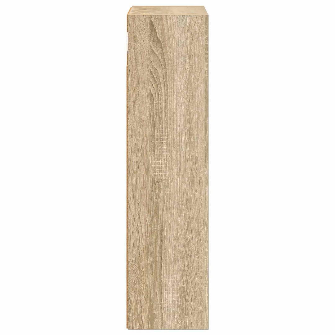 Badeværelsesvægskab Sonoma eg 30 x 16 x 62,5 cm Konstrueret træ