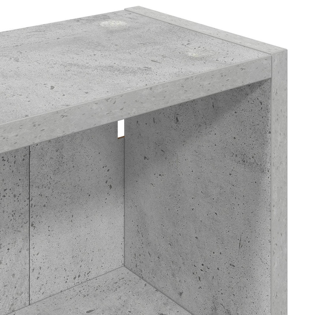 Badeværelsesvægskab BetonGrå 30 x 16 x 62,5 cm Konstrueret træ