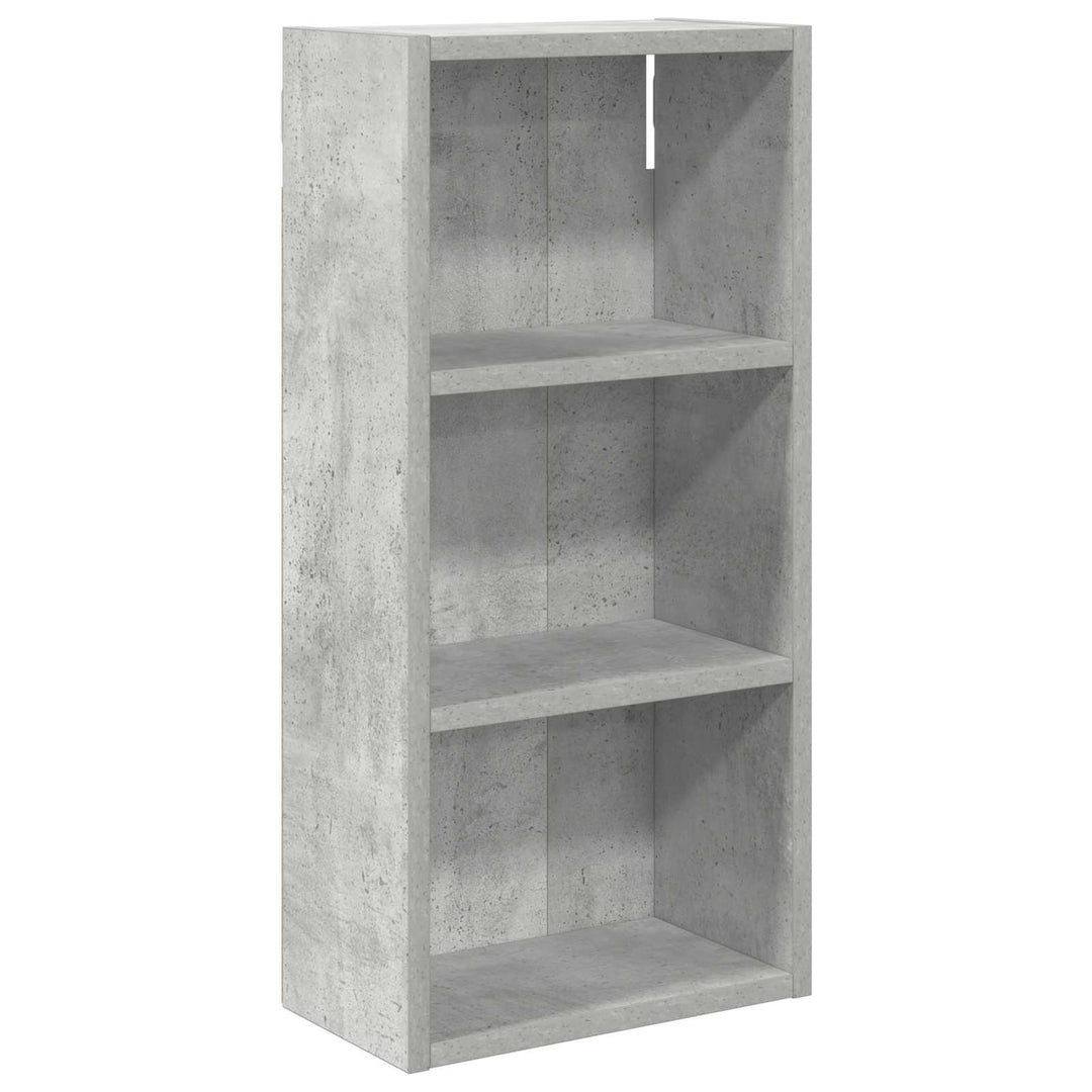 Badeværelsesvægskab BetonGrå 30 x 16 x 62,5 cm Konstrueret træ