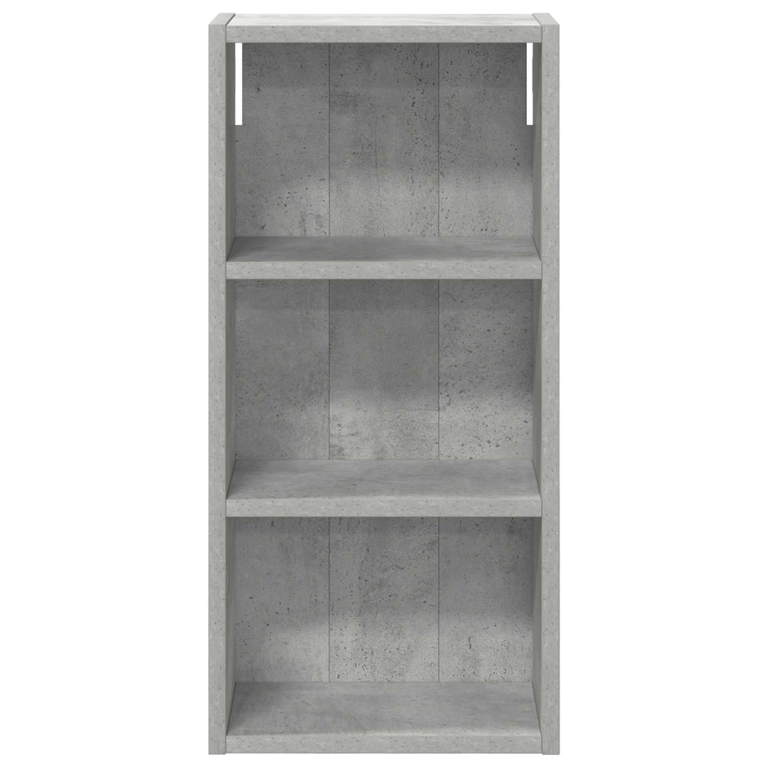 Badeværelsesvægskab BetonGrå 30 x 16 x 62,5 cm Konstrueret træ