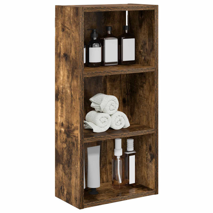 Badeværelsesvægskab Røget Eg 30 x 16 x 62,5 cm Konstrueret træ