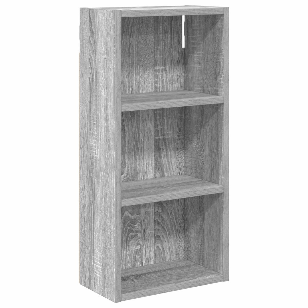 Badeværelsesvægskab med hylde Grå Sonoma 30 x 16 x 62,5 cm
