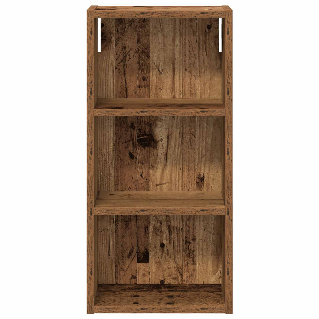 Badeværelsesvægskab med hylde Gammelt træ 30 x 16 x 62,5 cm