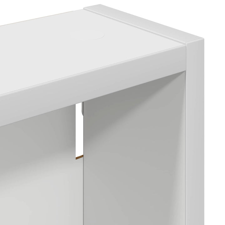 Badeværelsesvægskab Hvid 40 x 10 x 50 cm Konstrueret træ