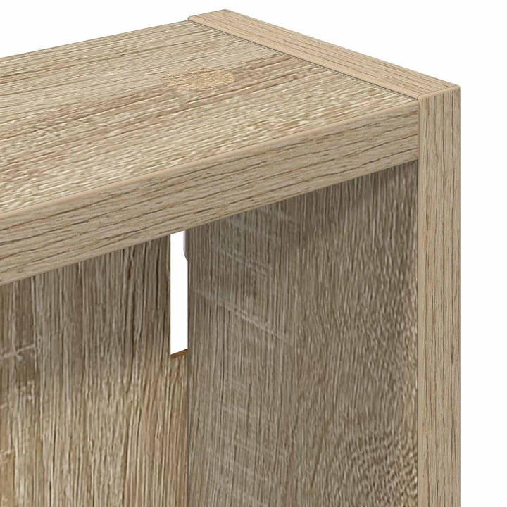 Badeværelsesvægskab Sonoma eg 40 x 10 x 50 cm Konstrueret træ