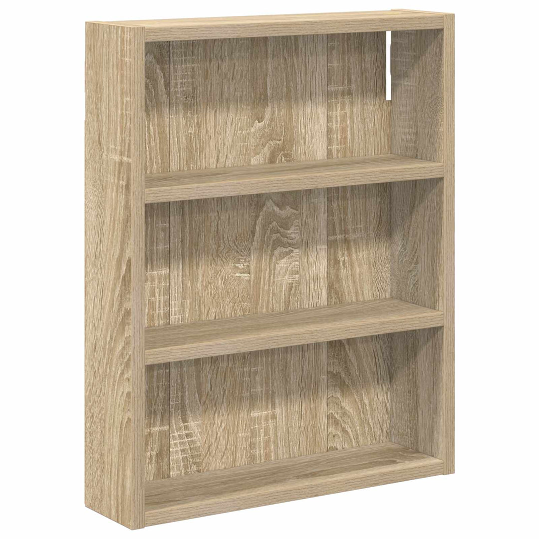 Badeværelsesvægskab Sonoma eg 40 x 10 x 50 cm Konstrueret træ