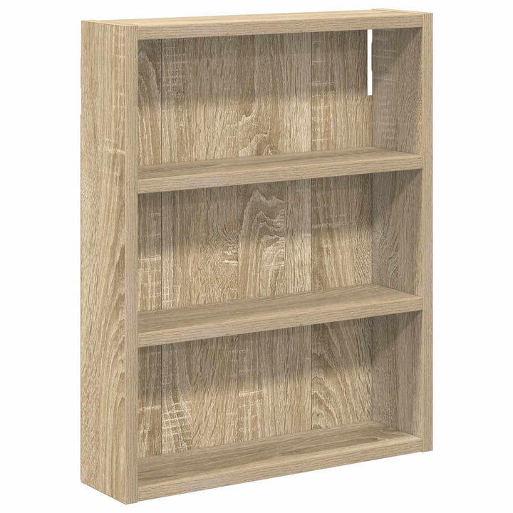 Badeværelsesvægskab Sonoma eg 40 x 10 x 50 cm Konstrueret træ