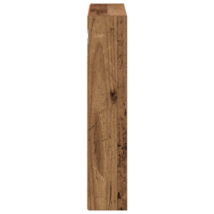 Badeværelsesvægskab Gammelt træ 40 x 10 x 50 cm Konstrueret træ