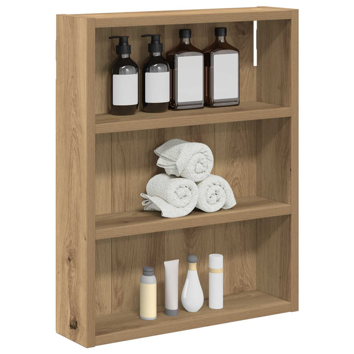 Badeværelsesvægskab Artisan eg 40 x 10 x 50 cm Konstrueret træ