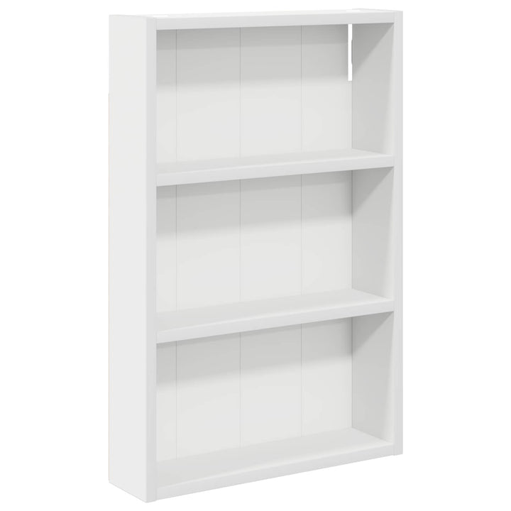 Badeværelsesvægskab Hvid 40 x 10 x 60,5 cm Konstrueret træ