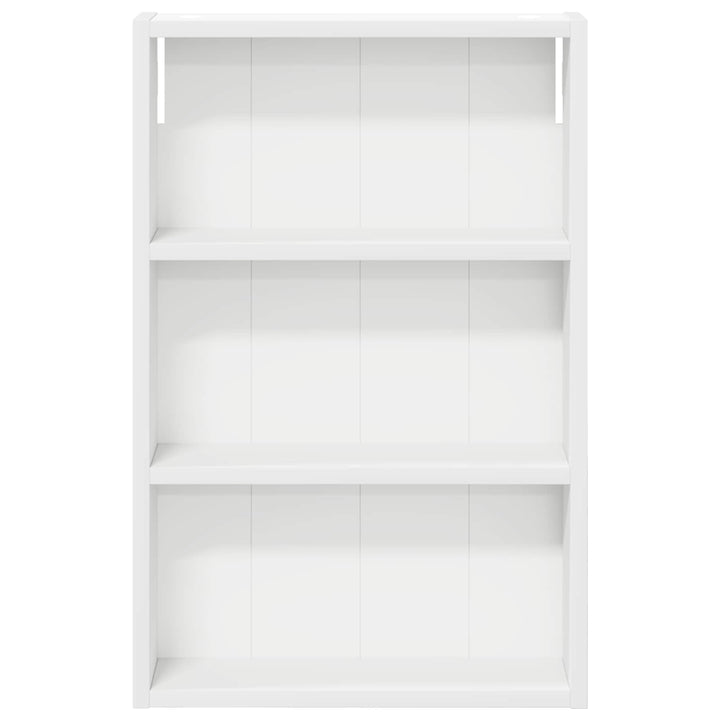 Badeværelsesvægskab Hvid 40 x 10 x 60,5 cm Konstrueret træ