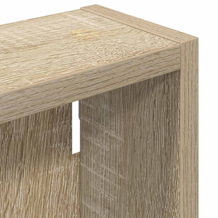 Badeværelsesvægskab Sonoma eg 40 x 10 x 60,5 cm Konstrueret træ