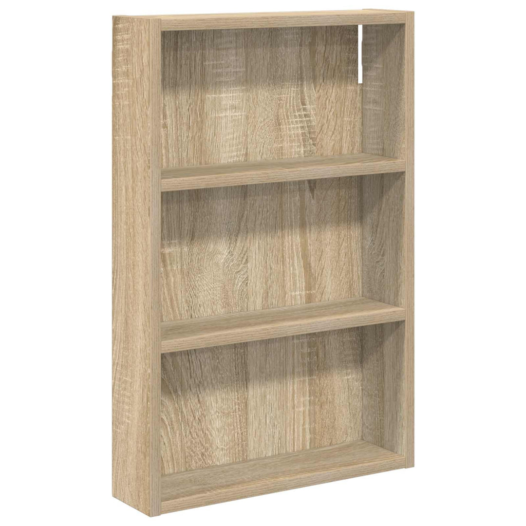 Badeværelsesvægskab Sonoma eg 40 x 10 x 60,5 cm Konstrueret træ