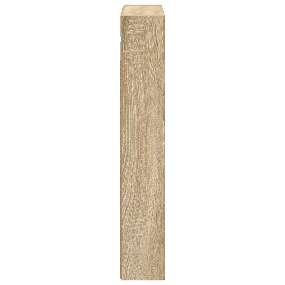Badeværelsesvægskab Sonoma eg 40 x 10 x 60,5 cm Konstrueret træ