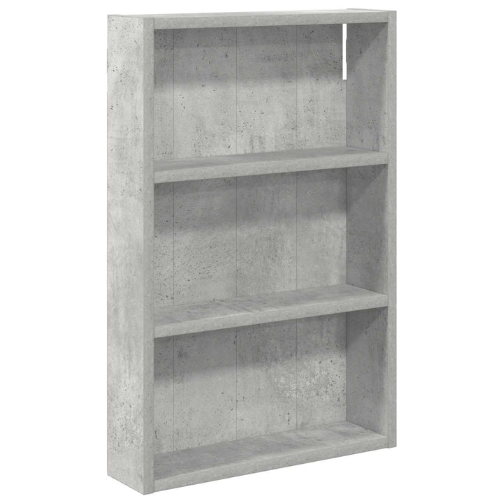 Badeværelsesvægskab BetonGrå 40 x 10 x 60,5 cm Konstrueret træ