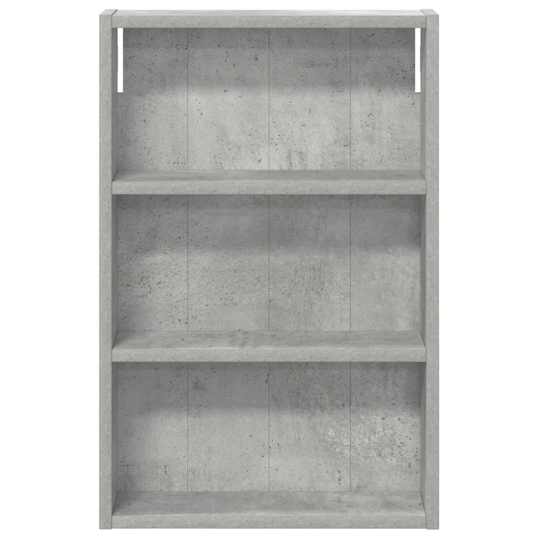 Badeværelsesvægskab BetonGrå 40 x 10 x 60,5 cm Konstrueret træ