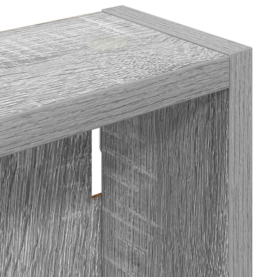Badeværelsesvægskab med hylde Grå Sonoma 40 x 10 x 60,5 cm