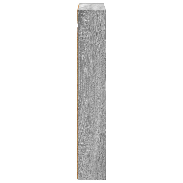Badeværelsesvægskab med hylde Grå Sonoma 40 x 10 x 60,5 cm