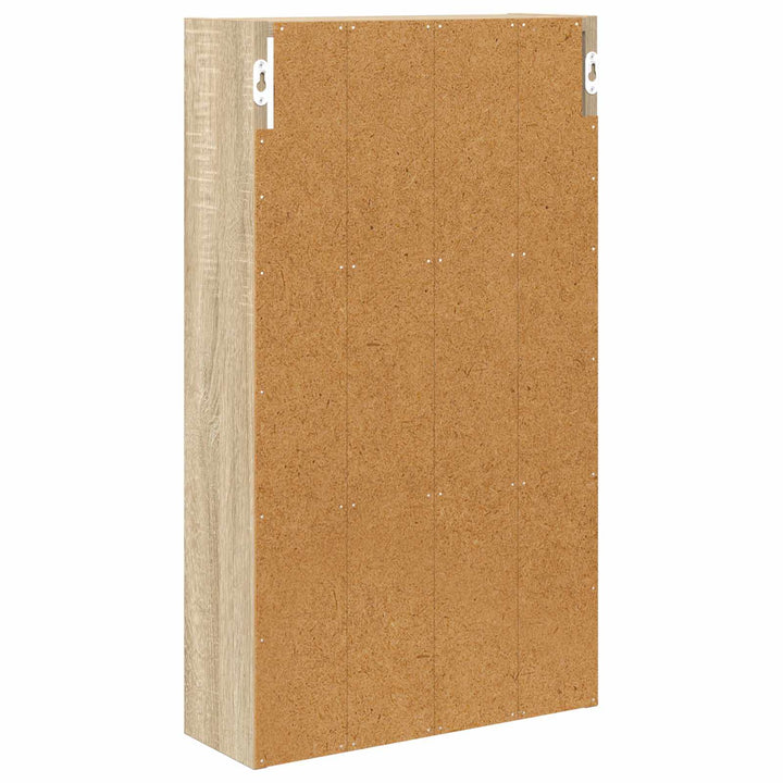Badeværelsesvægskab Sonoma eg 40 x 14 x 70 cm Konstrueret træ