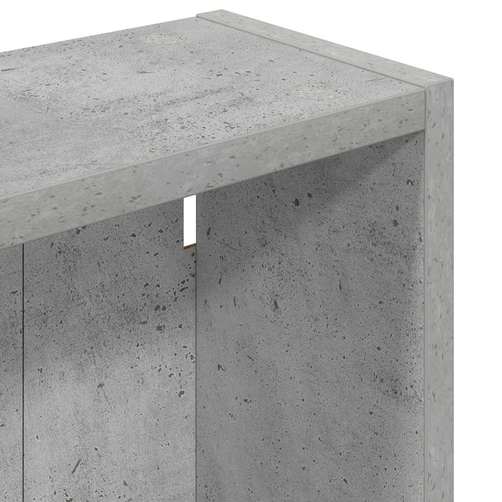 Badeværelsesvægskab BetonGrå 40 x 14 x 70 cm Konstrueret træ