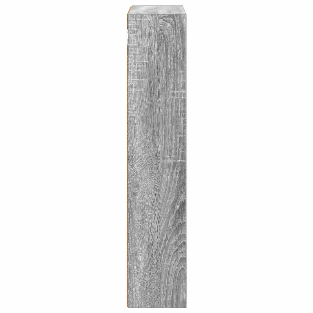 Badeværelsesvægskab Grå Sonoma 40 x 14 x 70 cm Konstrueret træ