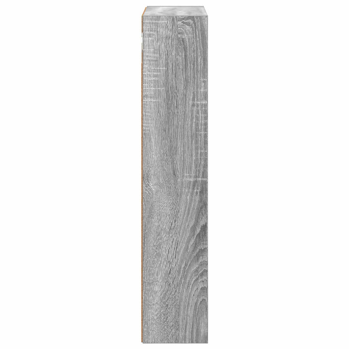 Badeværelsesvægskab Grå Sonoma 40 x 14 x 70 cm Konstrueret træ