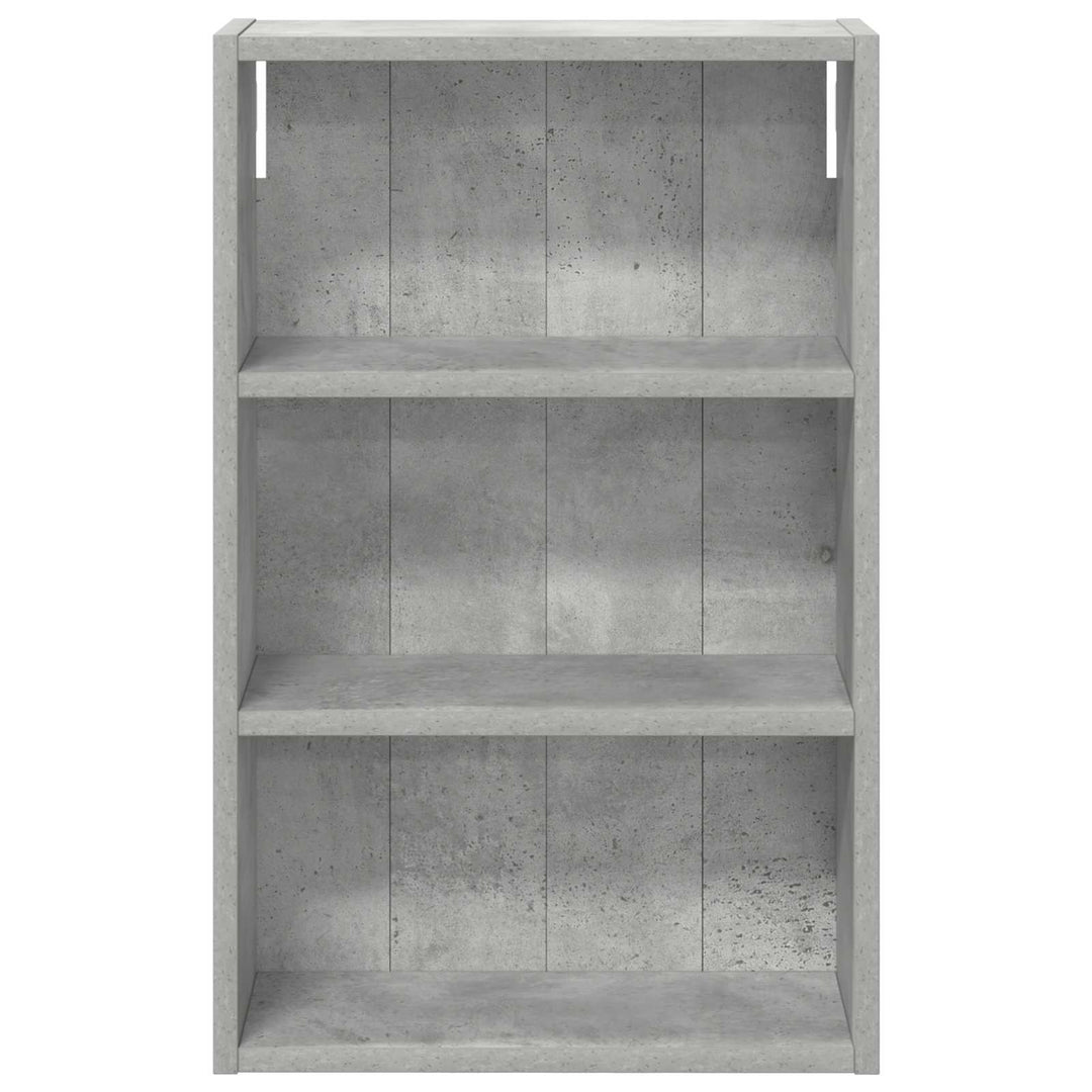 Badeværelsesvægskab BetonGrå 40 x 16 x 62,5 cm Konstrueret træ