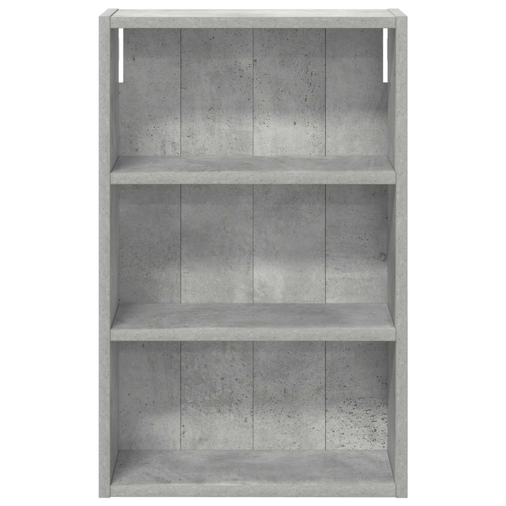 Badeværelsesvægskab BetonGrå 40 x 16 x 62,5 cm Konstrueret træ