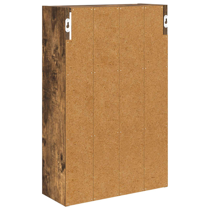 Badeværelsesvægskab Røget Eg 40 x 16 x 62,5 cm Konstrueret træ
