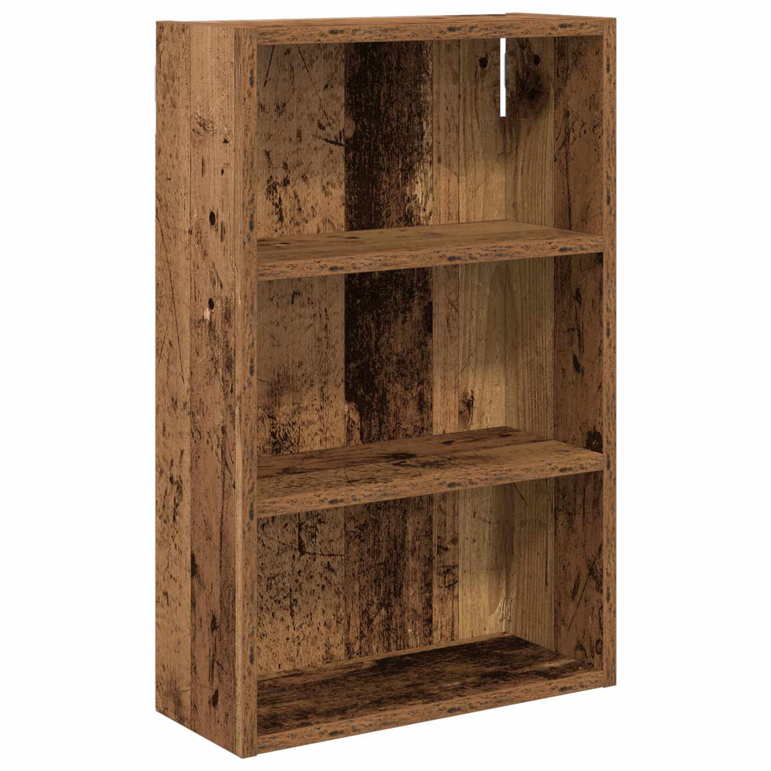 Badeværelsesvægskab med hylde Gammelt træ 40 x 16 x 62,5 cm