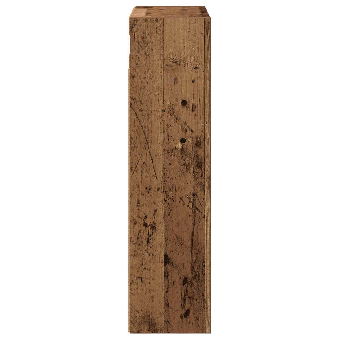 Badeværelsesvægskab med hylde Gammelt træ 40 x 16 x 62,5 cm