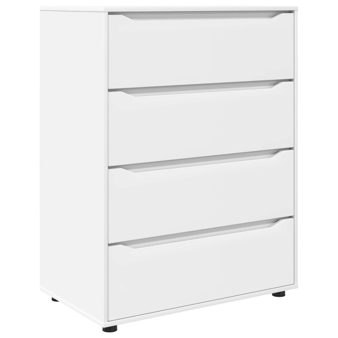 Opbevaringsskabe Hvid 80 x 48 x 105 cm Konstrueret træ